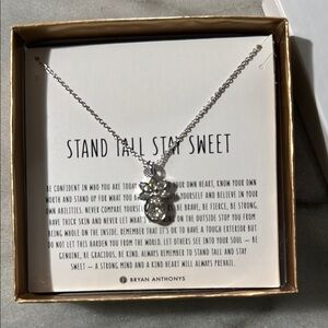 Silver Pineapple Necklace